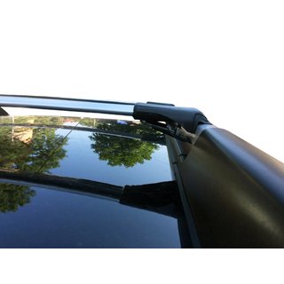 Barres de toit verrouillables pour barres longitudinales WingBar V1 (2008-2014, 2 pcs) Dacia Duster 2008-2018 photo 1