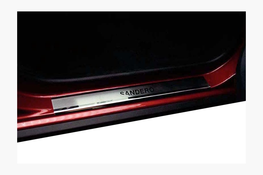 Renault Sandero 2007-2013 Seuils de Porte Nataniko (4 pcs, Inox) Image