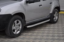 Dacia Duster 2008-2018 Marchepieds latéraux Fullmond (2 pcs, profilé aluminium) photo 1