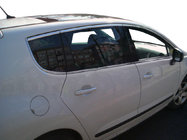 Peugeot 3008 2008-2016 Encadrement de vitres avec custode arrière, 8 pièces, inox photo 1