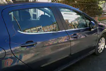 Peugeot 308 2007-2013 Moulures de Vitres (4 pcs, Inox) photo 1