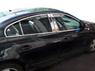 Renault Fluence 2009-2016 Couvre-montants en acier inoxydable photo 1