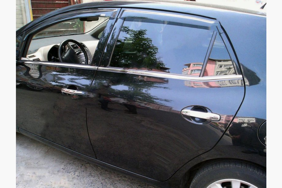 Toyota Auris 2007-2012 Moulures de Vitres (4 pcs, Inox) Image