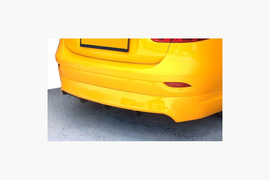 Renault Fluence 2009-2016 Cache inférieur arrière (apprêté pour peinture) Image