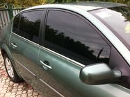 Renault Megane II 2004-2009 Encadrement extérieur de vitres inox (4 pcs) photo 2
