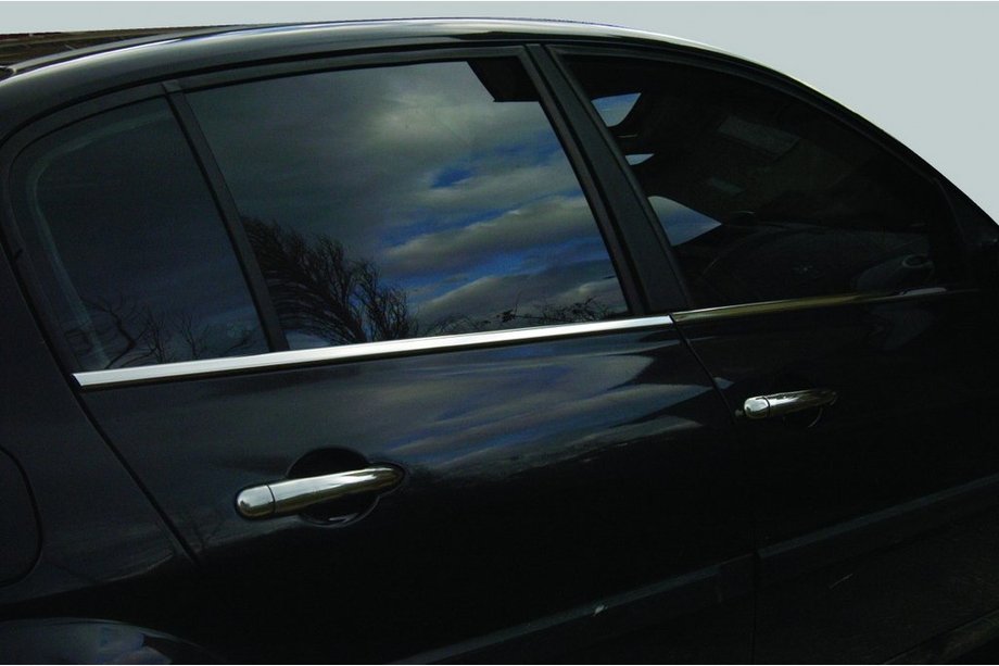 Renault Megane II 2004-2009 Encadrement extérieur de vitres inox (4 pcs) SD/SW, OmsaLine - Inox Italien Photo 4