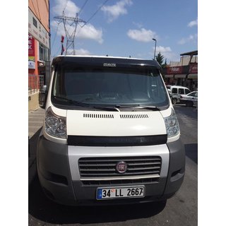 Visière de pare-brise (noir brillant, 5mm) Fiat Ducato 2006-2025 photo 4