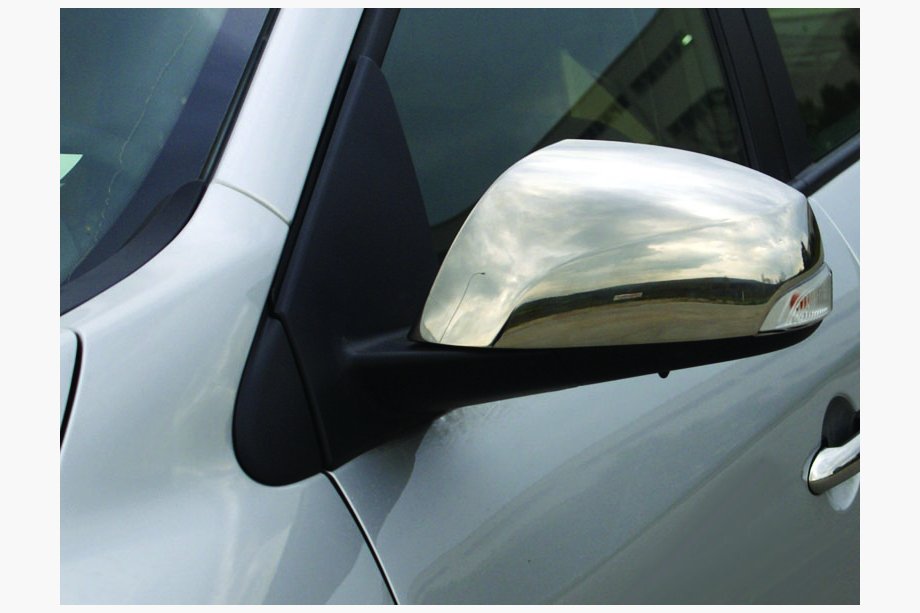 Renault Laguna 2007-2015 Coques de Rétroviseurs (2 pcs, Inox) Image