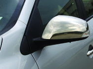 Renault Laguna 2007-2015 Coques de Rétroviseurs (2 pcs, Inox) photo 1
