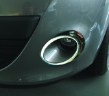 Renault Megane III 2009-2016 Entourages de phares antibrouillard 2008-2011 (2 pcs, inox) photo 1