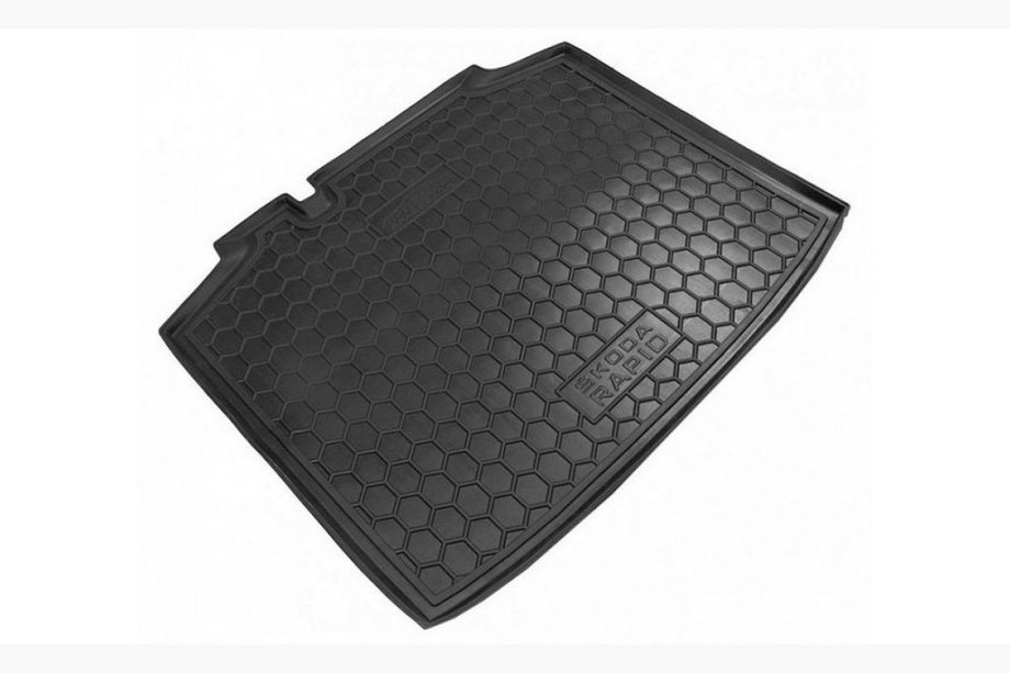 Skoda Rapid 2012-2019 Tapis de coffre Spaceback (Autogumm, plastique) Image