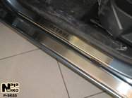 Skoda Octavia II A5 2010-2013 Couvre-seuils Nataniko (8 pcs, inox) photo 4