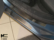 Skoda Octavia II A5 2010-2013 Couvre-seuils Nataniko (8 pcs, inox) photo 2