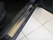 Skoda Superb 2001-2009 Seuils de Porte Nataniko (4 pcs, Inox) photo 1