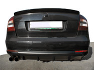 Skoda Octavia II A5 2006-2010 NOUVEAUTÉ !!! Diffuseur Arrière (apprêté pour peinture) photo 1