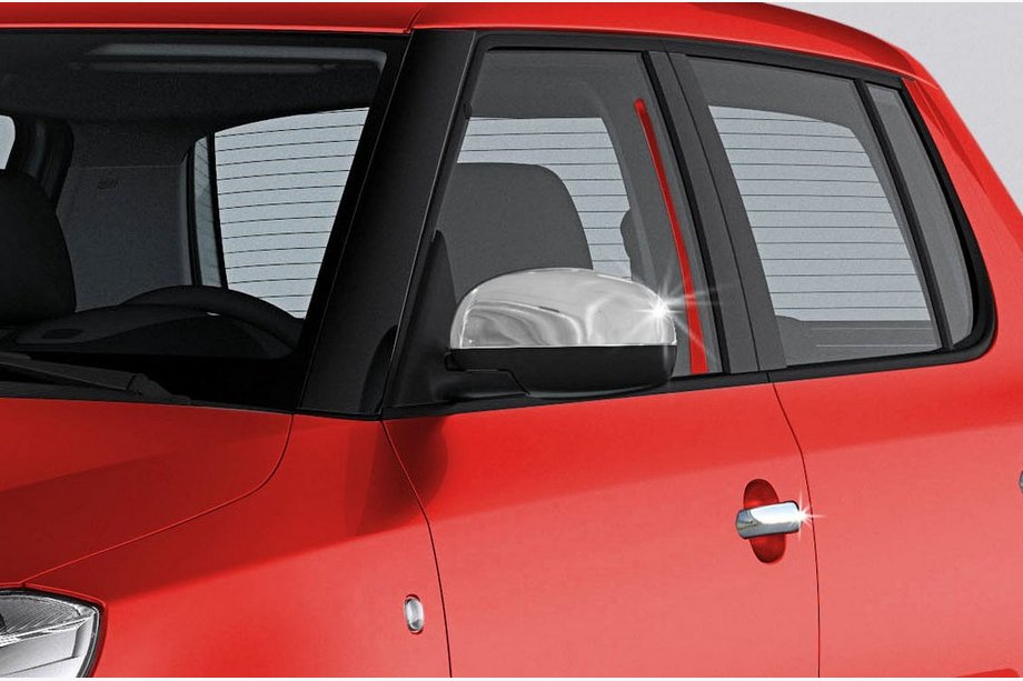 Seat Toledo 2012-2019 Coques de Rétroviseurs (2 pcs, Acier Inoxydable) Image
