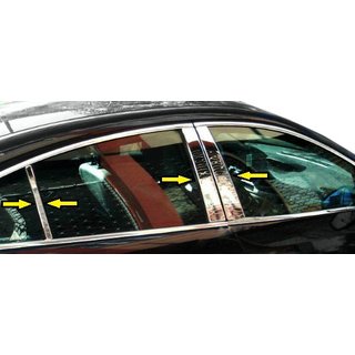 Couvre montants de porte en acier inoxydable Opel Insignia 2017-2022 photo 4