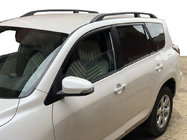 Toyota Rav 4 2006-2013 Barres de Toit Noires Turques Base courte, pieds en plastique photo 1