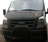 Ford Transit 2000–2014 Pare-buffle avec barres latérales WT021 (2006-2014, inox) photo 1