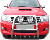 Toyota Hilux 2006-2015 Pare-buffle QT007 (Inox) photo 1