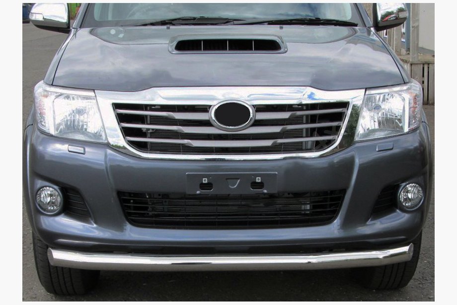 Toyota Hilux 2006-2015 Protection Avant ST008 (Inox) Image