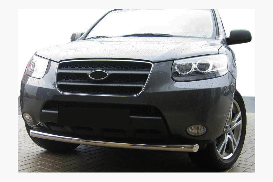 Hyundai Santa Fe 2 2006-2012 Protection Avant ST008 (Inox) Image
