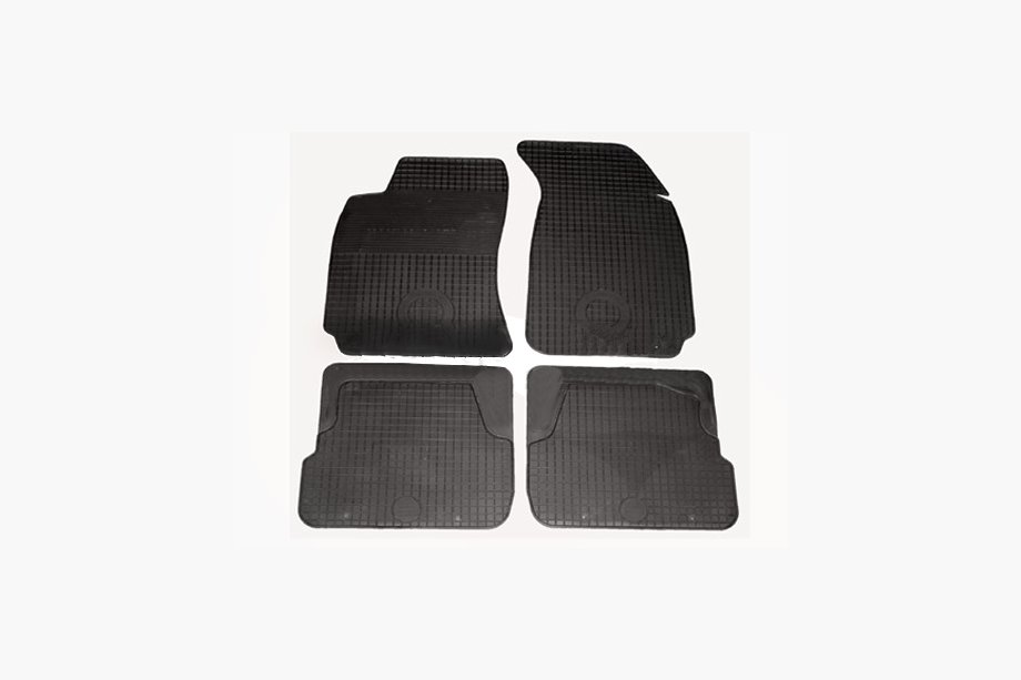 Skoda Superb 2009-2015 Tapis de sol en caoutchouc d'origine (4 pcs, Doma) Image