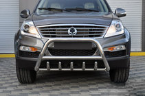 SsangYong Rexton I 2001-2017 Pare-buffle WT003 (Inox) photo 1