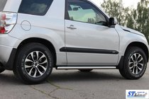 Suzuki Grand Vitara 2005-2017 Barres Latérales BB001 (2 pcs, inox) photo 8