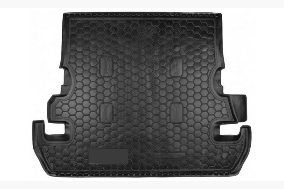 Toyota Land Cruiser 200 2007-2021 Tapis de coffre en caoutchouc (Autogumm, 7 places) Image