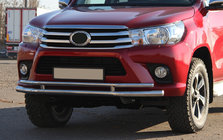 Toyota Hilux 2015- Protection Avant ST018 (Inox) photo 8