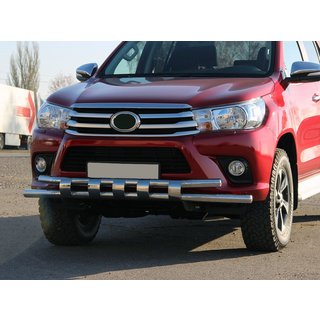 Protection Avant ST015 (Inox) Toyota Hilux 2015- photo 1