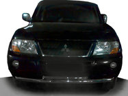 Mitsubishi Pajero Wagon III 1999-2006 Protection Avant ST014 (Inox) photo 1