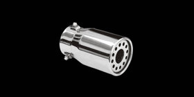 Toyota Land Cruiser Prado 120 2002-2009 Embout d'Échappement (Inox) photo 1