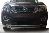 Nissan Navara/NP300 2016- Barre Avant ST017 (Inox) photo 1