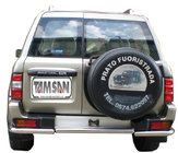 Nissan Patrol Y61 1997-2011 Arceau Arrière AK005-1 (Inox) photo 1