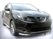 Nissan Qashqai 2014-2021 Pare-buffle Avant ST014 (Inox) photo 1