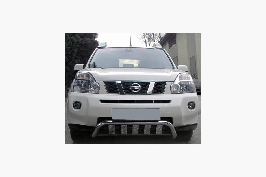 Nissan X-trail T31 2007-2014 Protection Avant WT009 (Inox) Image