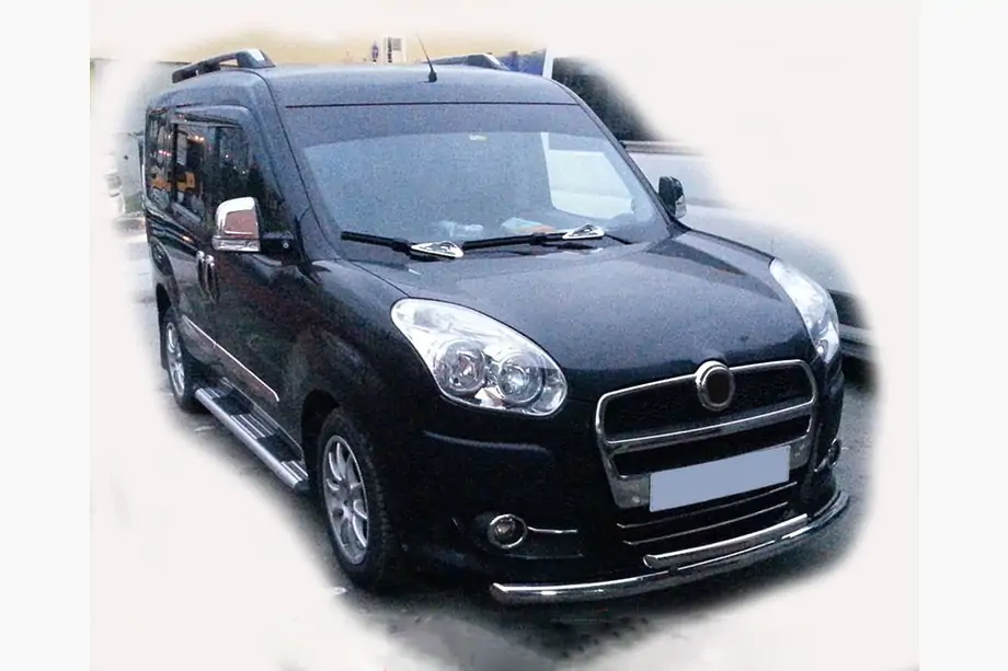 Opel Combo 2012-2018 Pare-buffle Avant ST014 (Inox) Image