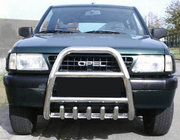 Opel Frontera 1991-1998 Pare-buffle QT007 (Inox) photo 1