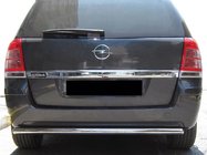 Opel Zafira B 2005–2011 Protection Arriere AK002 (Inox) photo 1