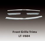 Toyota Rav 4 2006-2013 Baguettes Chromees de Calandre 2010-2012 (4 pcs, plastique) photo 1