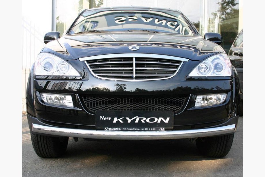 SsangYong Kyron 2005-2014 Barre Avant ST008 (Inox) Image