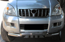 Toyota Land Cruiser Prado 120 2002-2009 Arceau Avant ST012 (Inox) photo 1