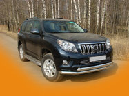 Toyota Land Cruiser Prado 150 2009-2023 Protection Avant ST014 (Inox) photo 3