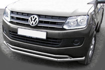 Volkswagen Amarok 2010-2022 Protection Avant ST017 (Inox) 60 x 42 mm photo 1