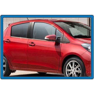 Encadrements de Vitres Acier Inoxydable (4 pcs) Toyota Yaris 2010-2020 photo 3
