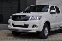 Toyota Hilux 2006-2015 Protection Avant ST008 (Inox) photo 2