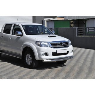 Protection Avant ST017 (Inox) Toyota Hilux 2006-2015 photo 4