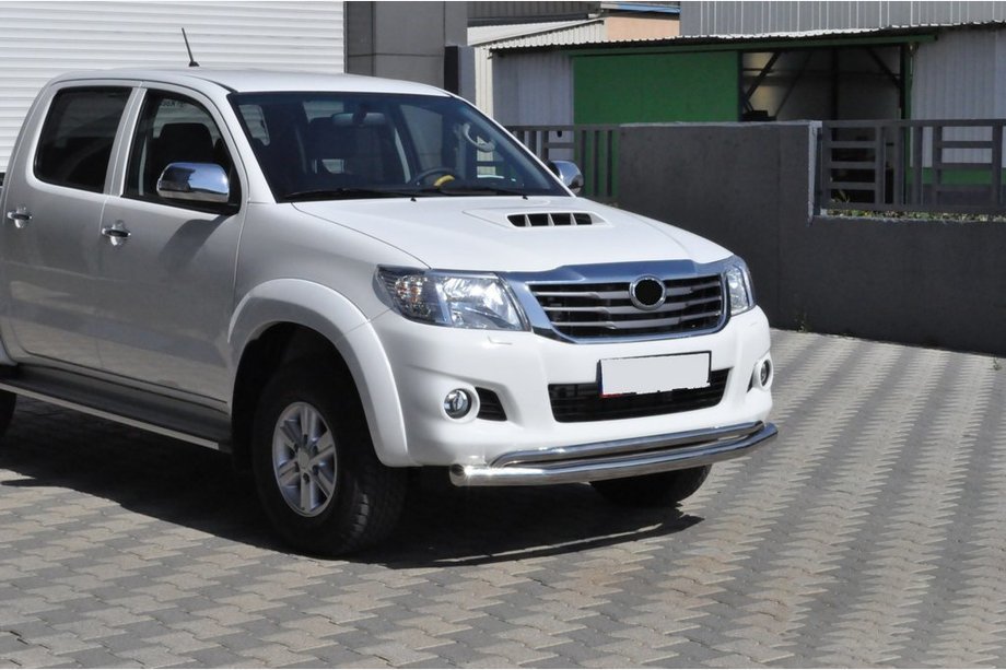 Toyota Hilux 2006-2015 Protection Avant ST017 (Inox) Photo 4